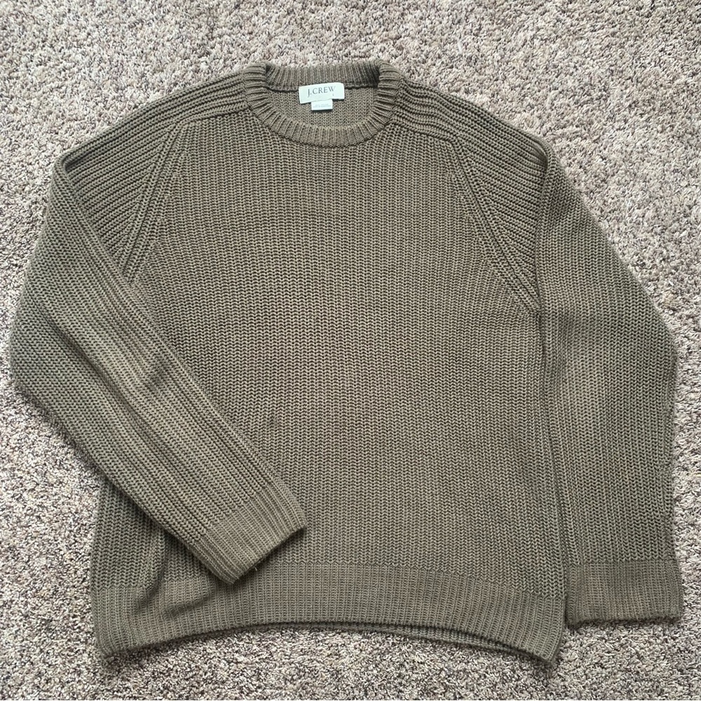 J. Crew cable-knit sweater
